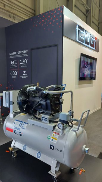 ELGi introduces the ‘LD Series’ direct-drive reciprocating air compressors in Europe 